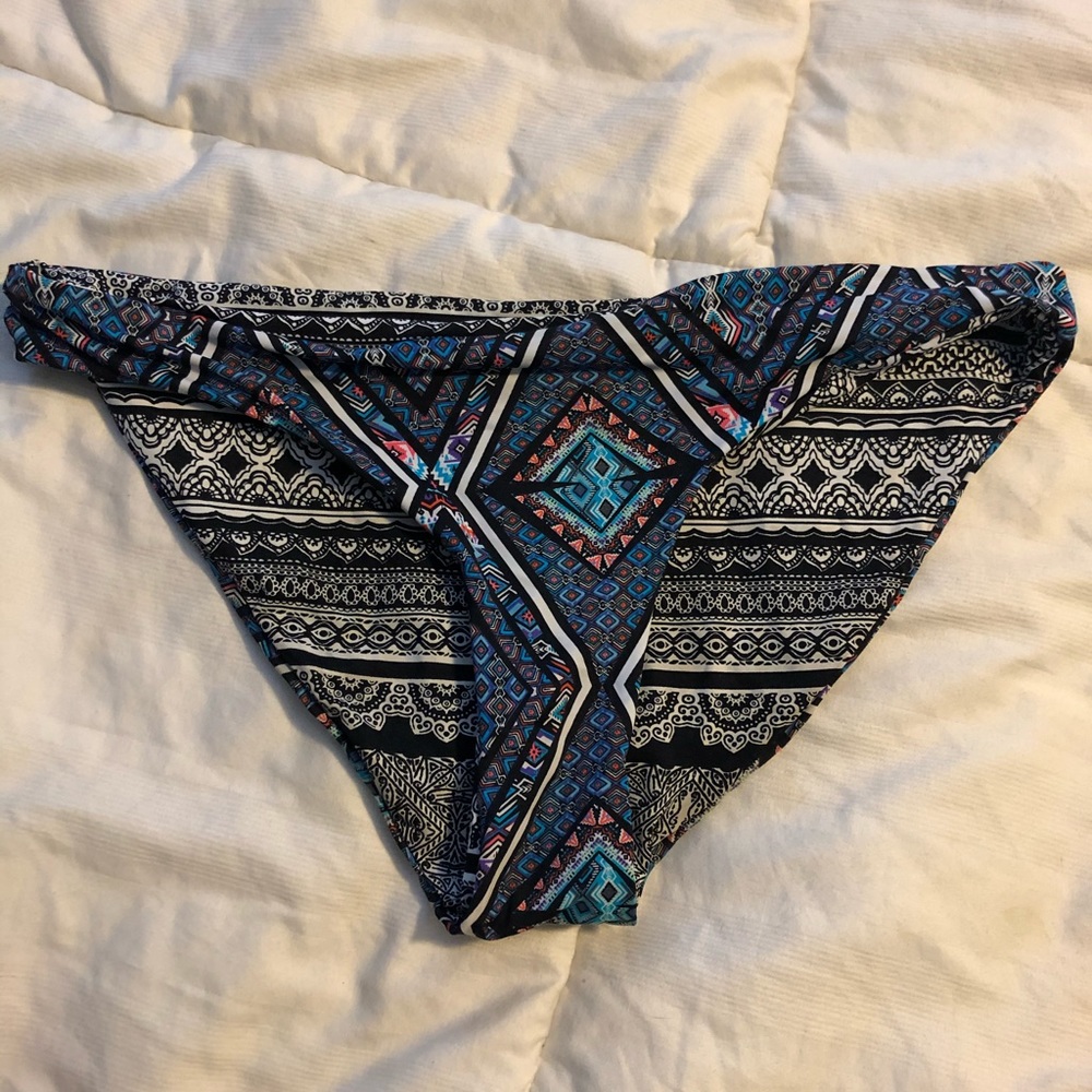 Reversible bathing suit bottoms